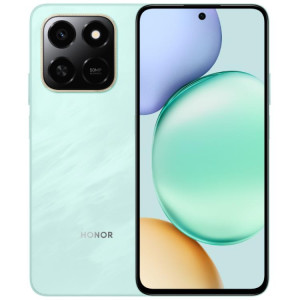 Honor Play10T, 8 Go + 256 Go, lecteur d'empreintes digitales latéral, écran 6,8 pouces, Android 15 Magic OS 9.0, Snapdragon 6s Gen 3 Octa Core, réseau : 5G (cyan) SH45QC442-20